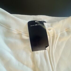Brandy Melville/John Galt White Rainey Sweatpants NWT